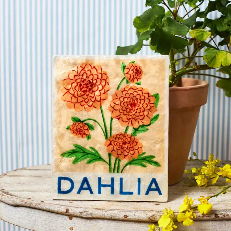 Jones + Co Market Wall Art | Dahlia