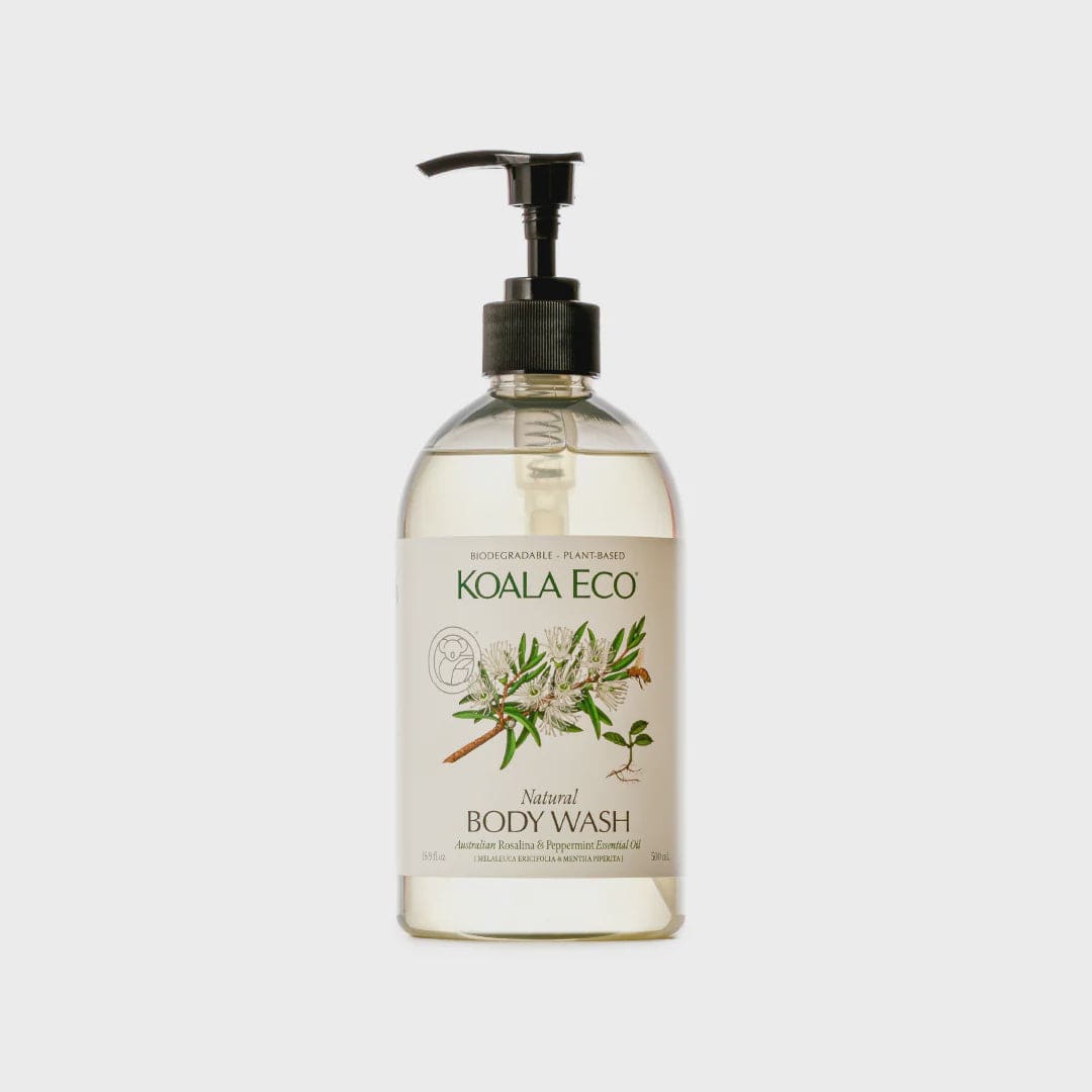 Koala Eco Natural Body Wash | Rosalina + Peppermint 500ml