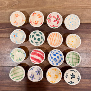 Late Night Pottery Happy Snack Bowl (A1)