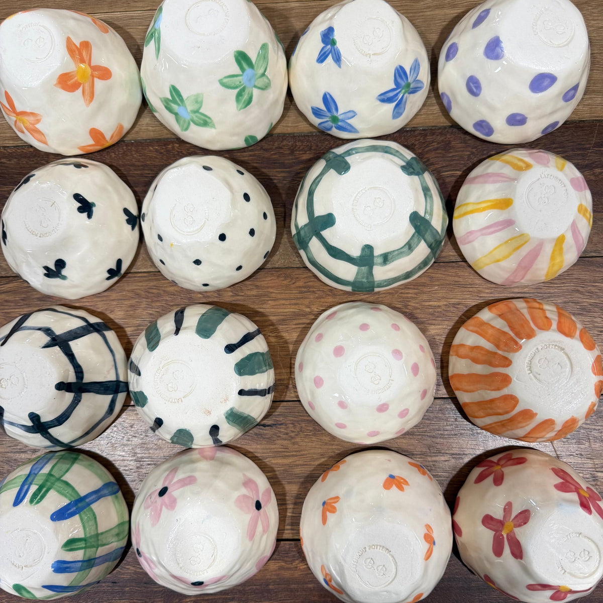 Late Night Pottery Happy Snack Bowl (S)