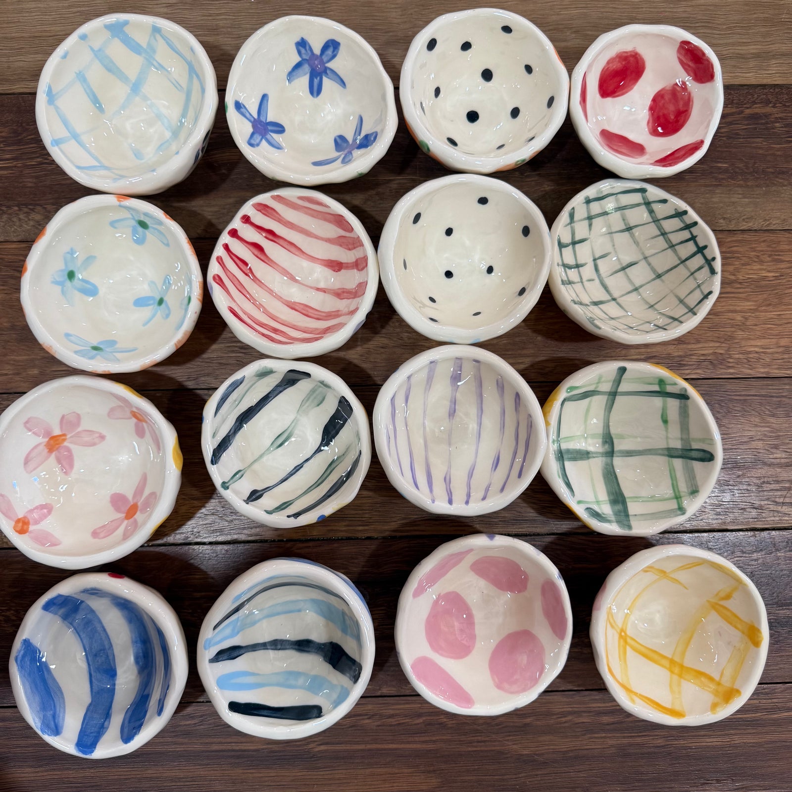 Late Night Pottery Happy Snack Bowl (U)