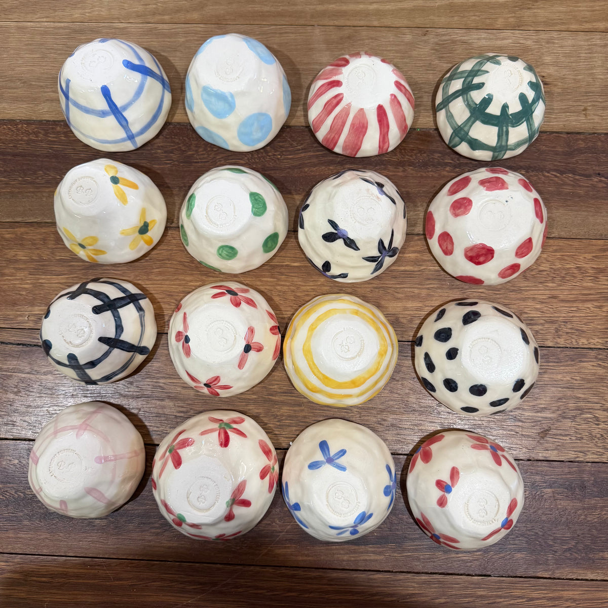 Late Night Pottery Happy Snack Bowl (W)