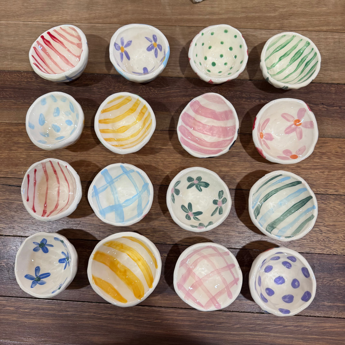 Late Night Pottery Happy Snack Bowl (W)