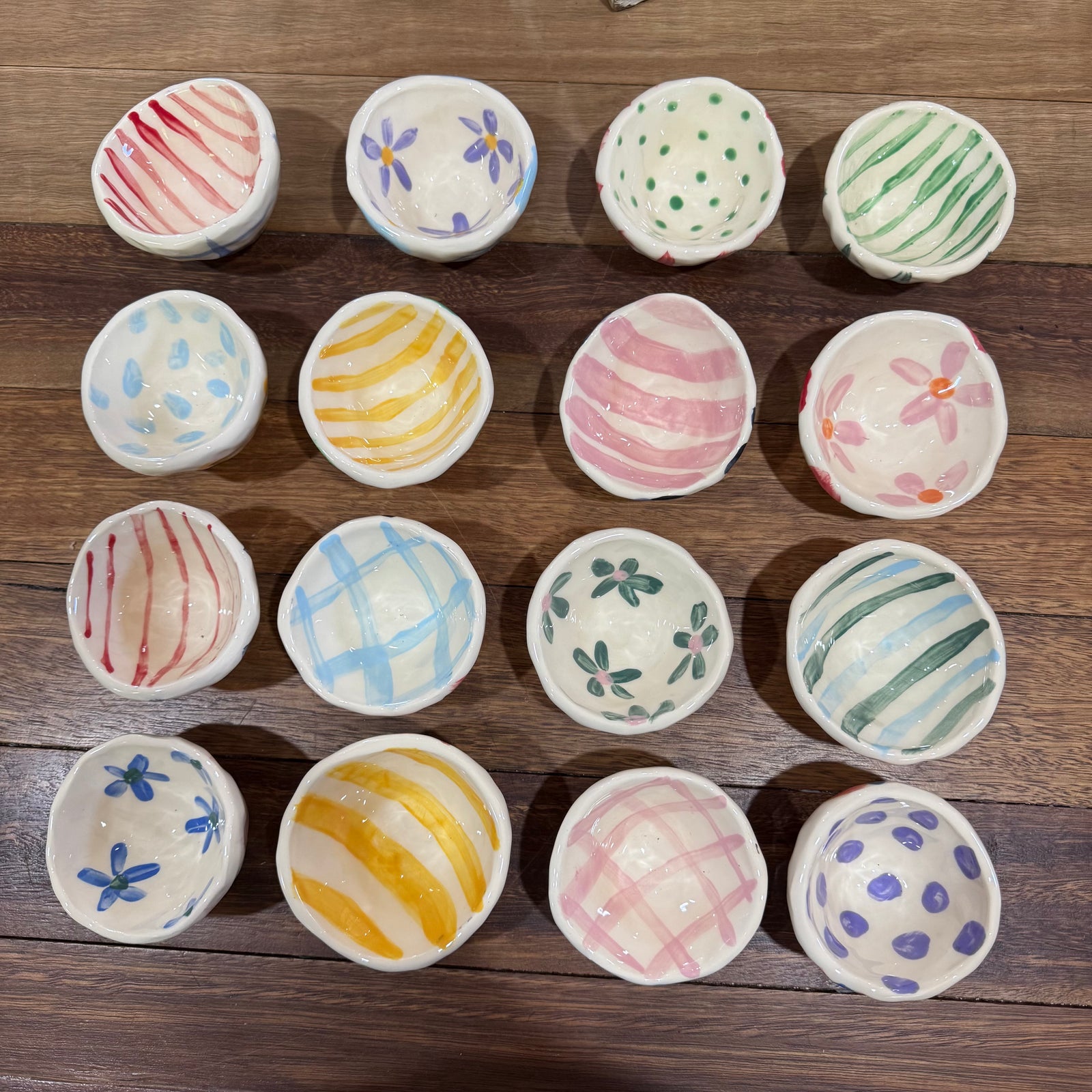 Late Night Pottery Happy Snack Bowl (W)