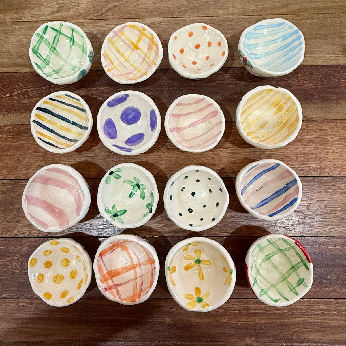 Late Night Pottery Happy Snack Bowl (Y)