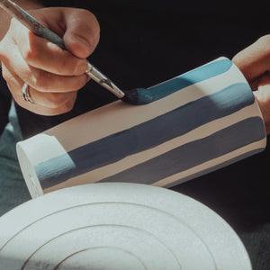 Late Night Pottery Vase Painting Workshop