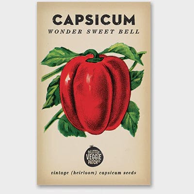 Little Veggie Patch Capsicum Heirloom Seeds
