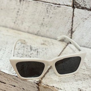 Local Supply Sunglasses - IBZ - WHITE GREY