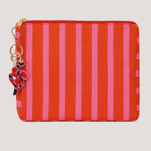 Loco Living Makeup Bag | Cherry Stripe