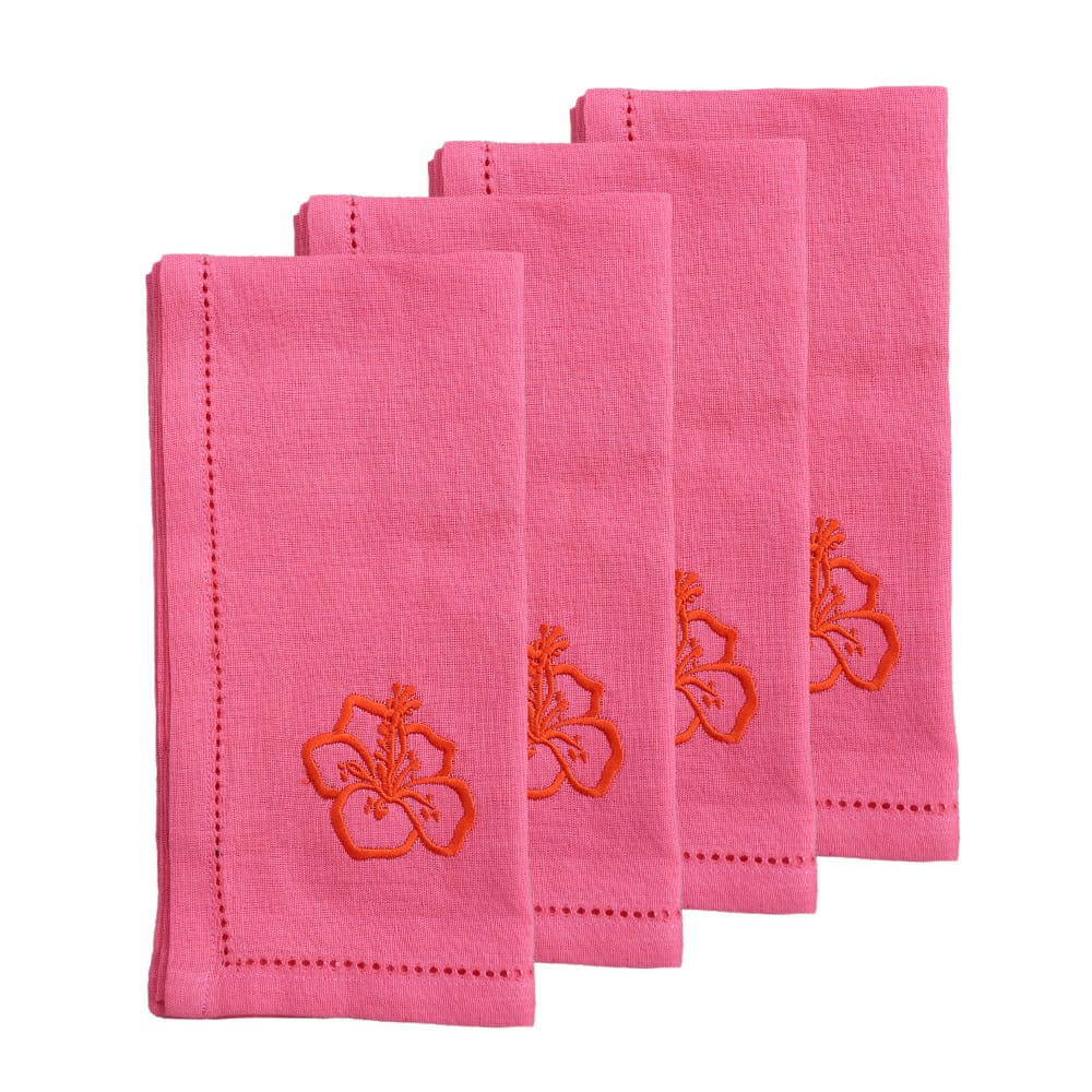 Loco Living Napkins (Set 4) | Hibiscus