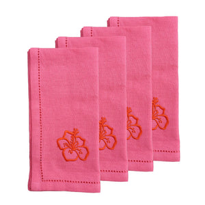 Loco Living Napkins (Set 4) | Hibiscus