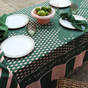 Loco Living Poco Loco Tablecloth 160 x 250 | Palm Tree