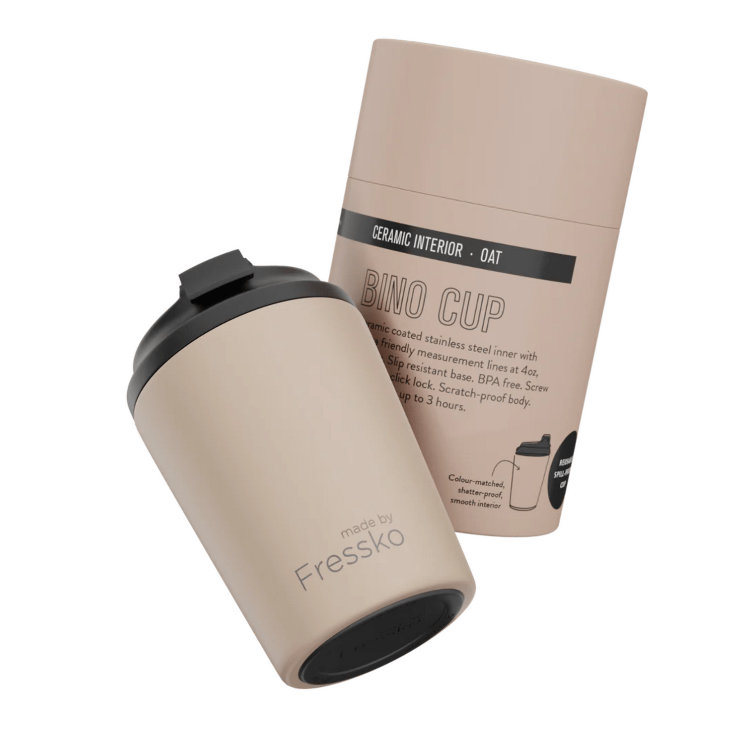 Made By Fressko Ceramic Bino 8oz | Oat