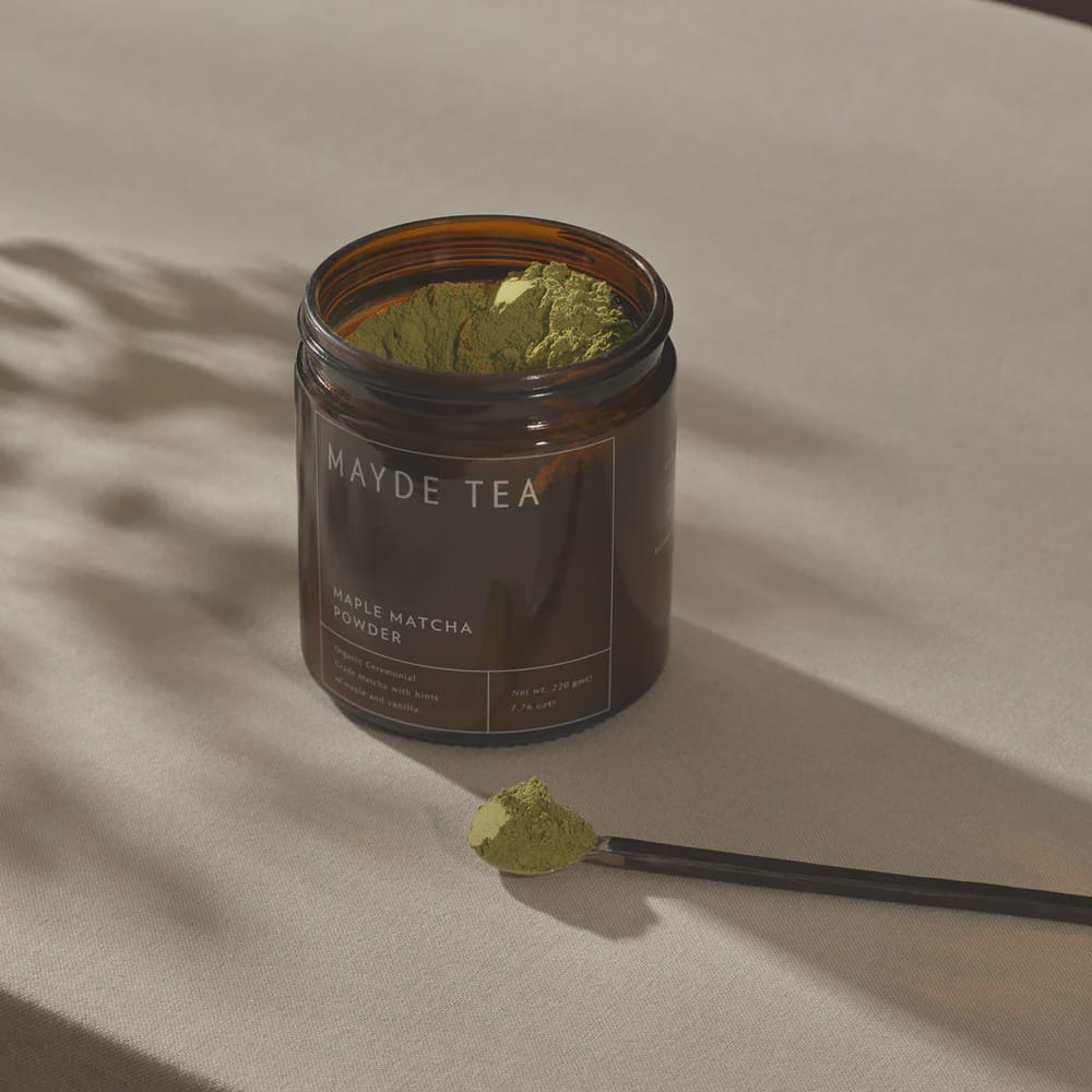 Mayde Tea Maple Matcha Powder