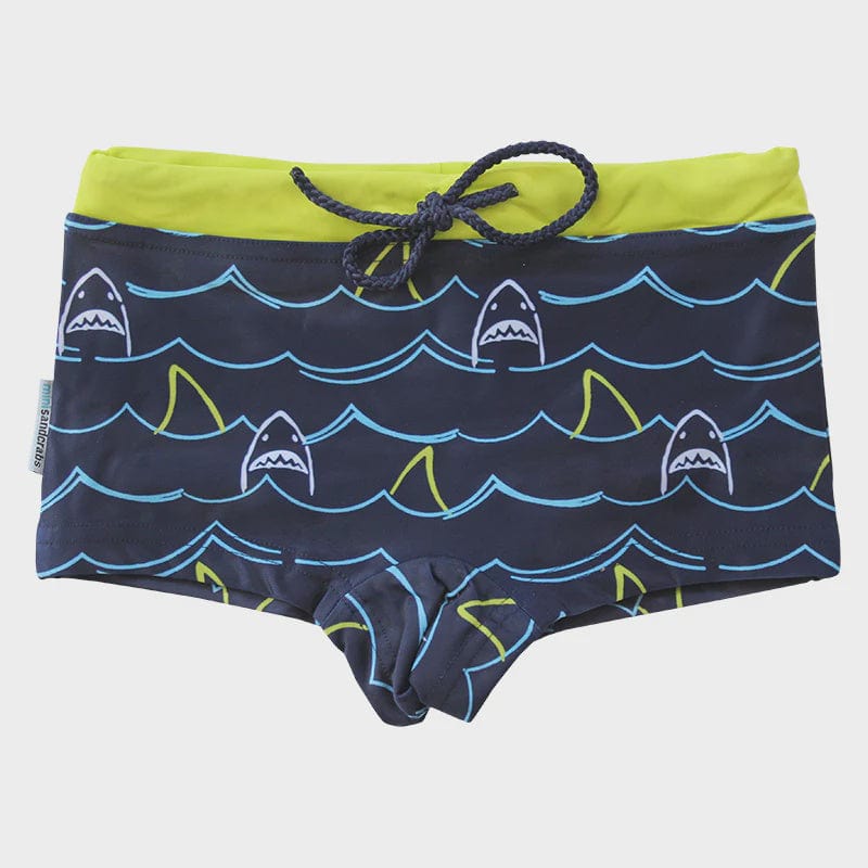 Mini Sandcrabs Euro swimshorts 3 / Shark Mania