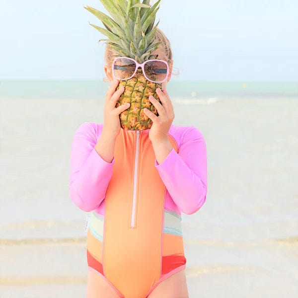 Mini Sandcrabs Long Sleeve Zip One Piece Retro Vibes / 4