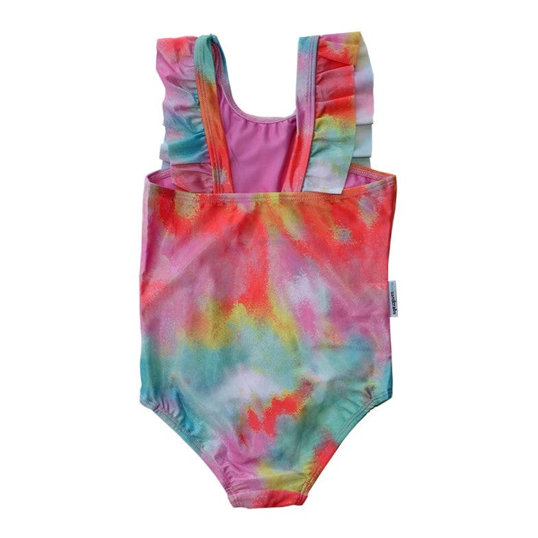 Mini Sandcrabs Ruffle Tie Dye
