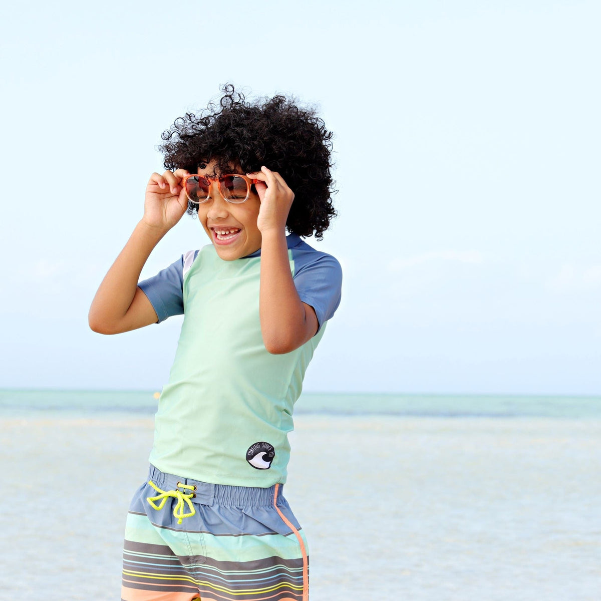 Mini Sandcrabs Short Sleeve Rashie