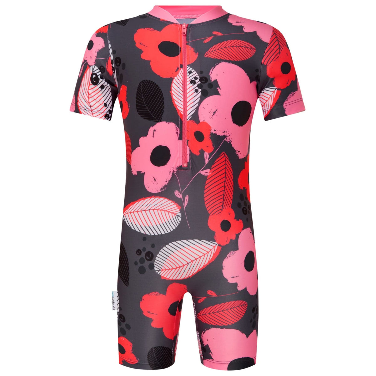 Mini Sandcrabs Short Sleeve Sunsuit Blooms / 3-6mths
