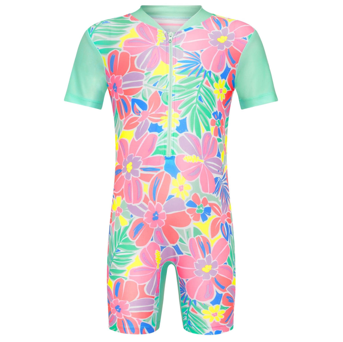 Mini Sandcrabs Short Sleeve Sunsuit IslandLife / 3-6mths