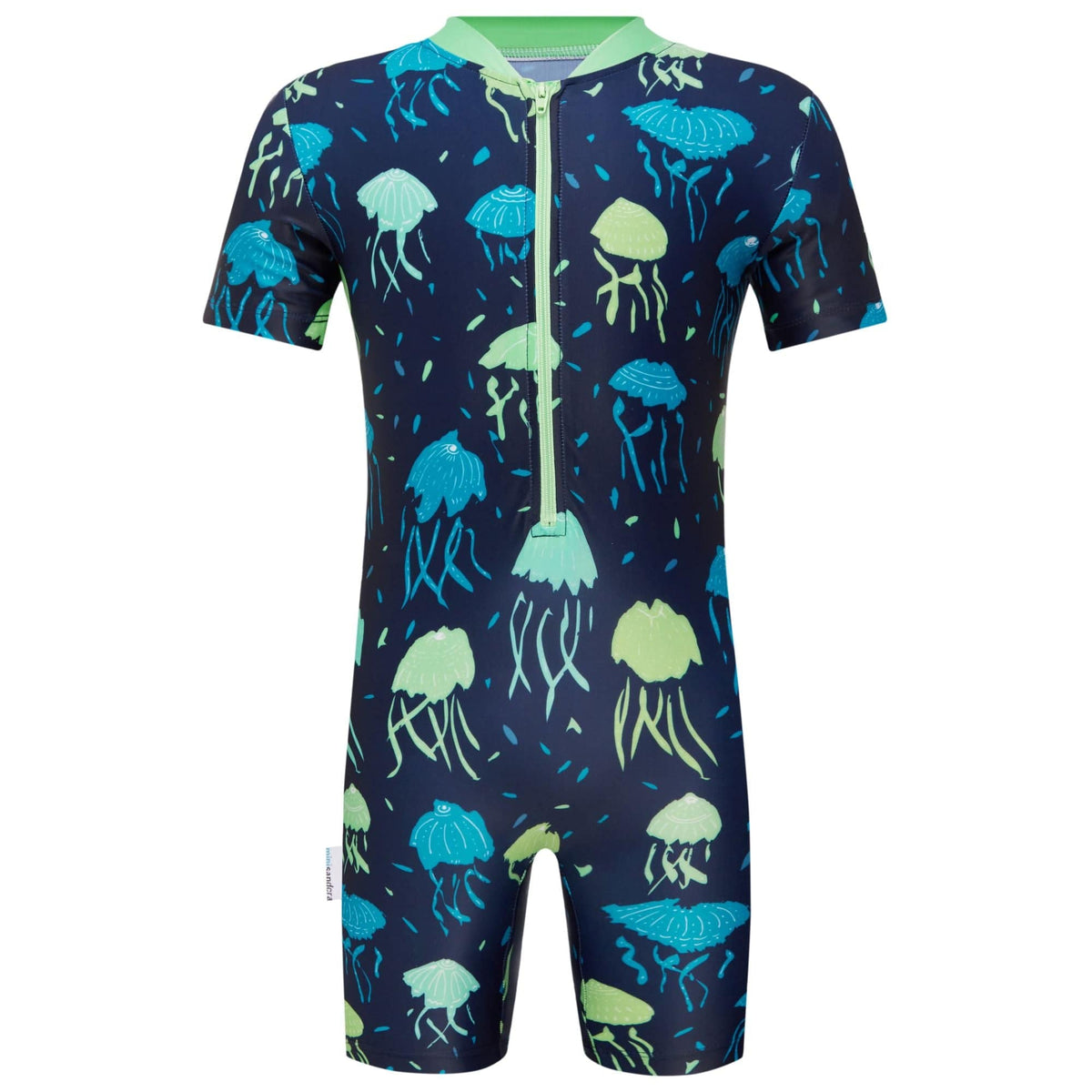 Mini Sandcrabs Short Sleeve Sunsuit Jellyfish / 3-6mths