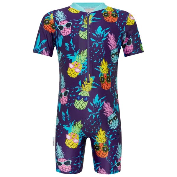Mini Sandcrabs Short Sleeve Sunsuit Sunny Pineapple / 3-6mths