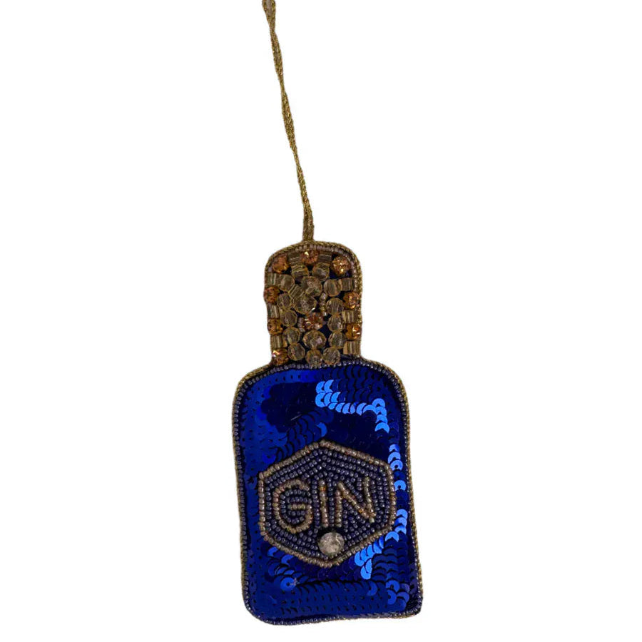 Mink + Me Gin Sequin Decoration