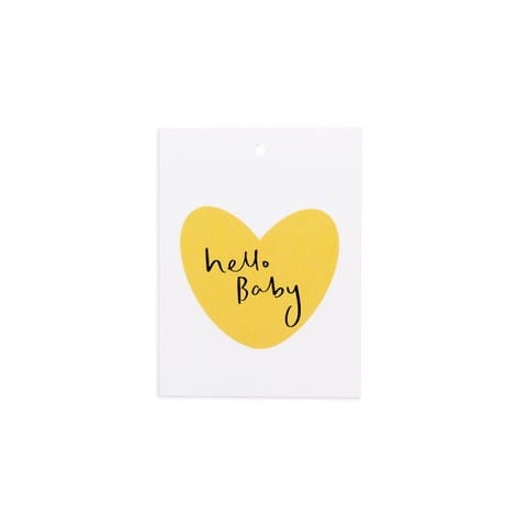 Miss Peahen Gift Tag | Hello Baby