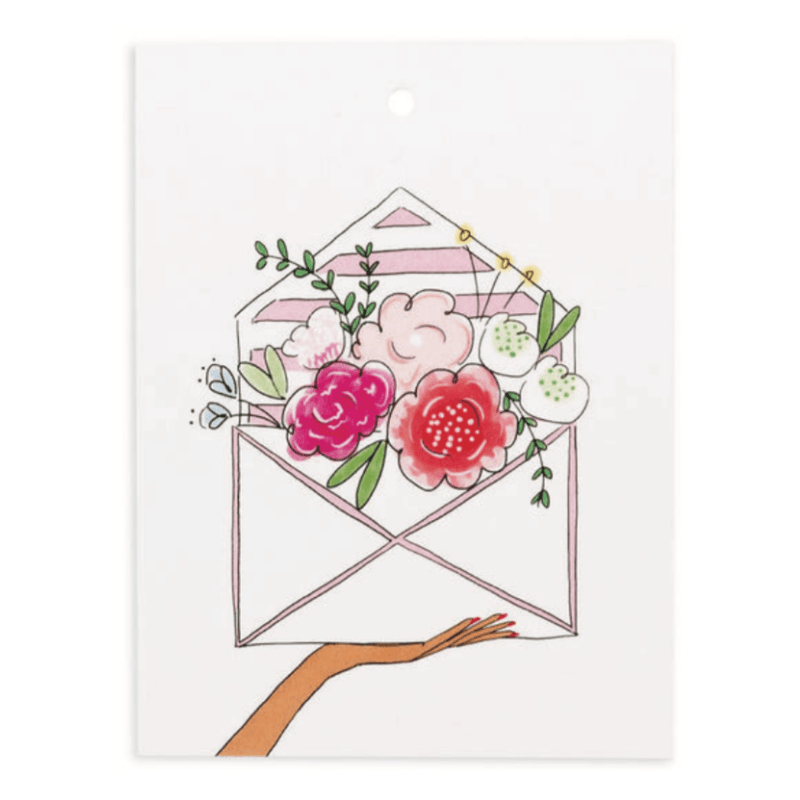 Miss Peahen Gift Tag - Thanks A Bunch