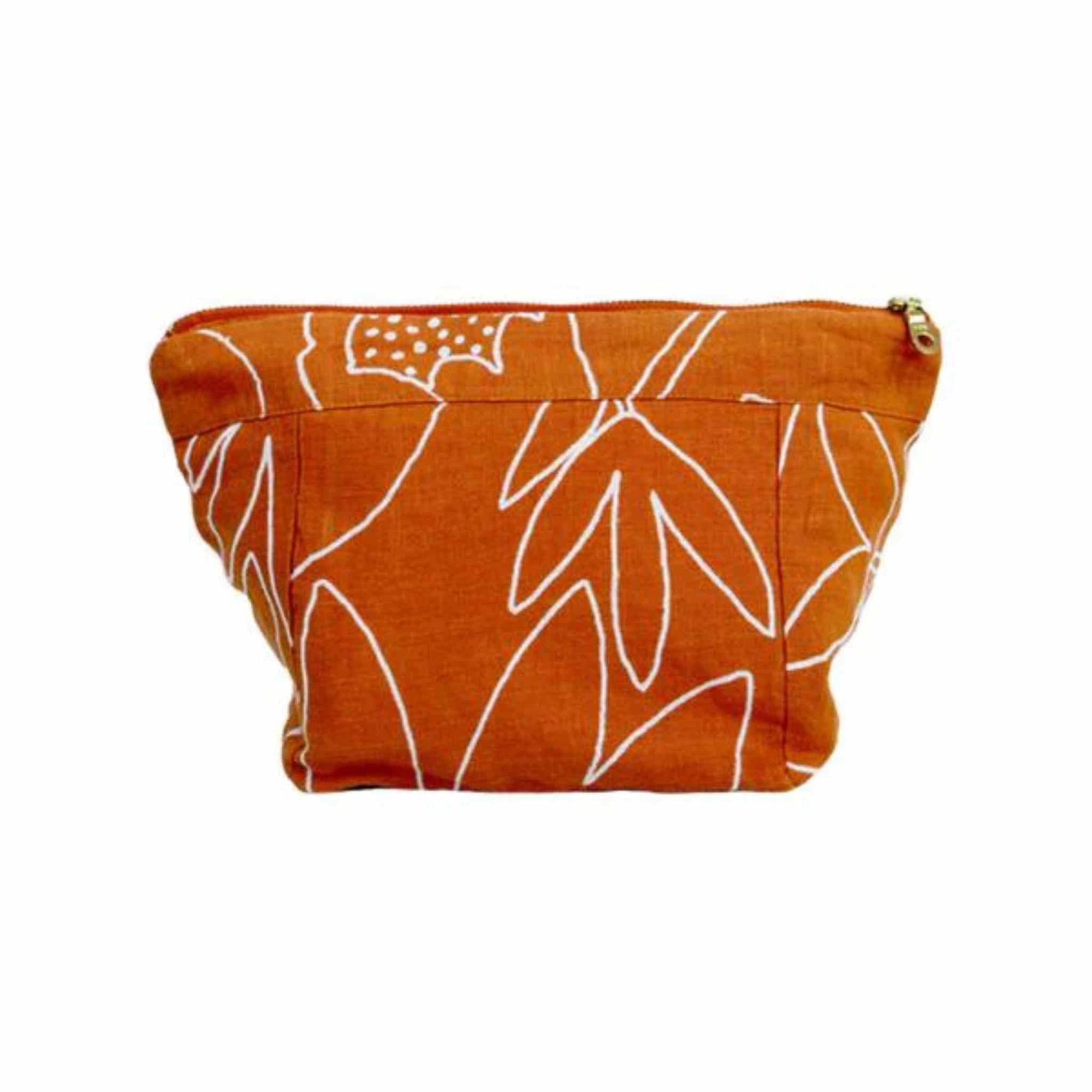 Mosey Me Cosmetic Case - Floral Outline