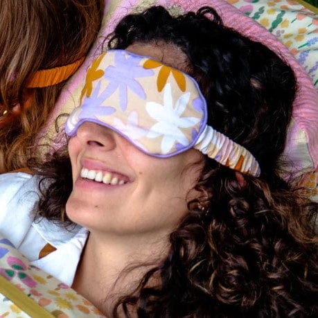 Mosey Me Eye Mask - Lilac Floral