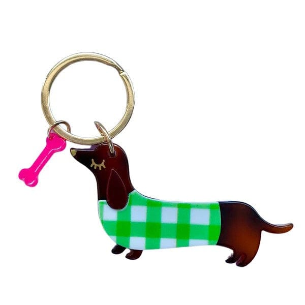 Mosk Melbourne Key Chain | Sausage Green