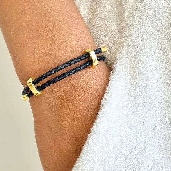 Mosk Melbourne Navy Rope Bracelet