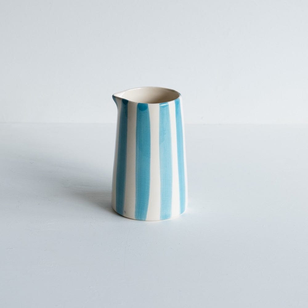 Musango Creamer | Candy Stripe Turquoise
