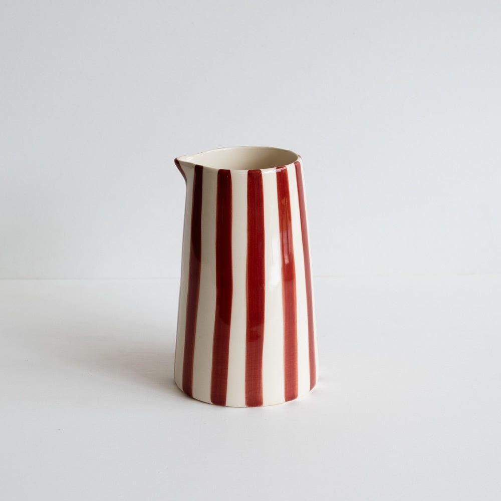 Musango Jug | Candy Stripe Paprika