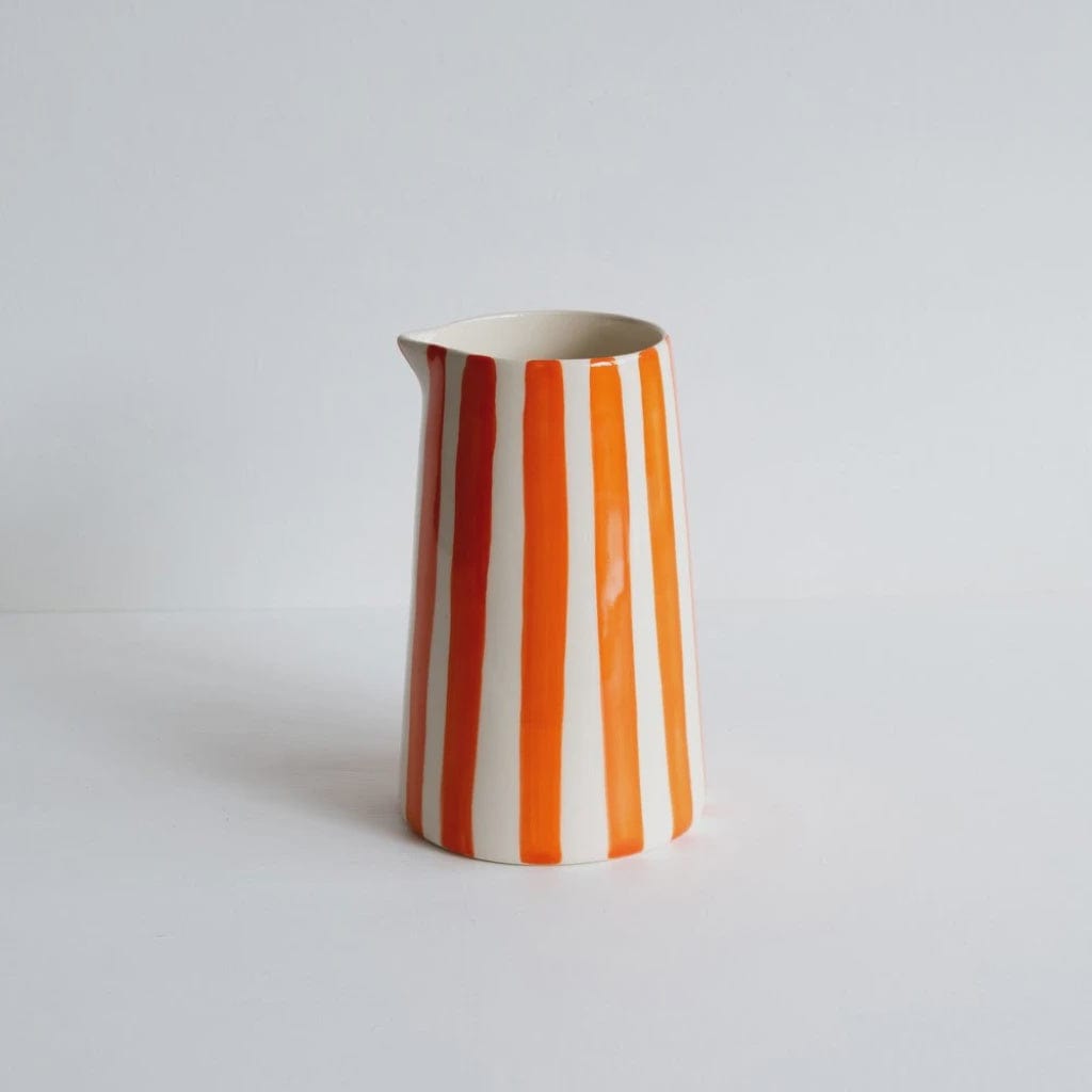 Musango Jug | Candy Stripe Tangerine