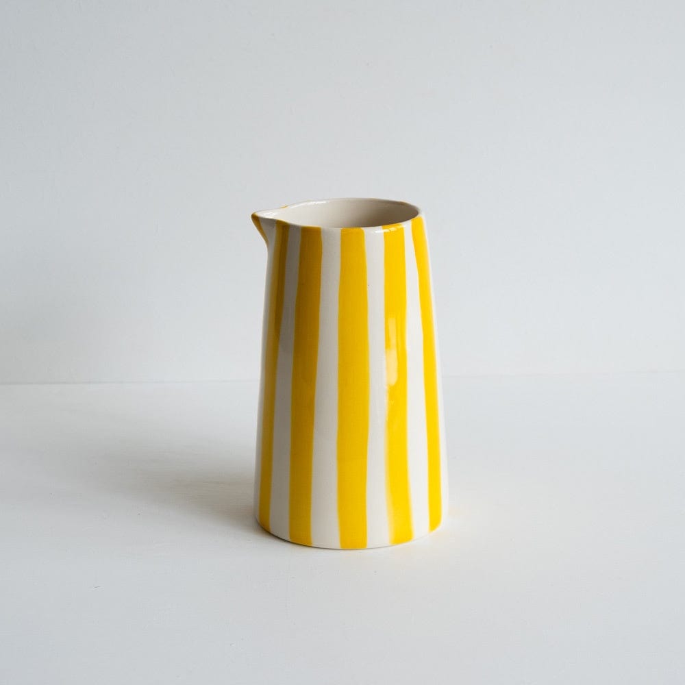 Musango Jug | Candy Stripe Turmeric