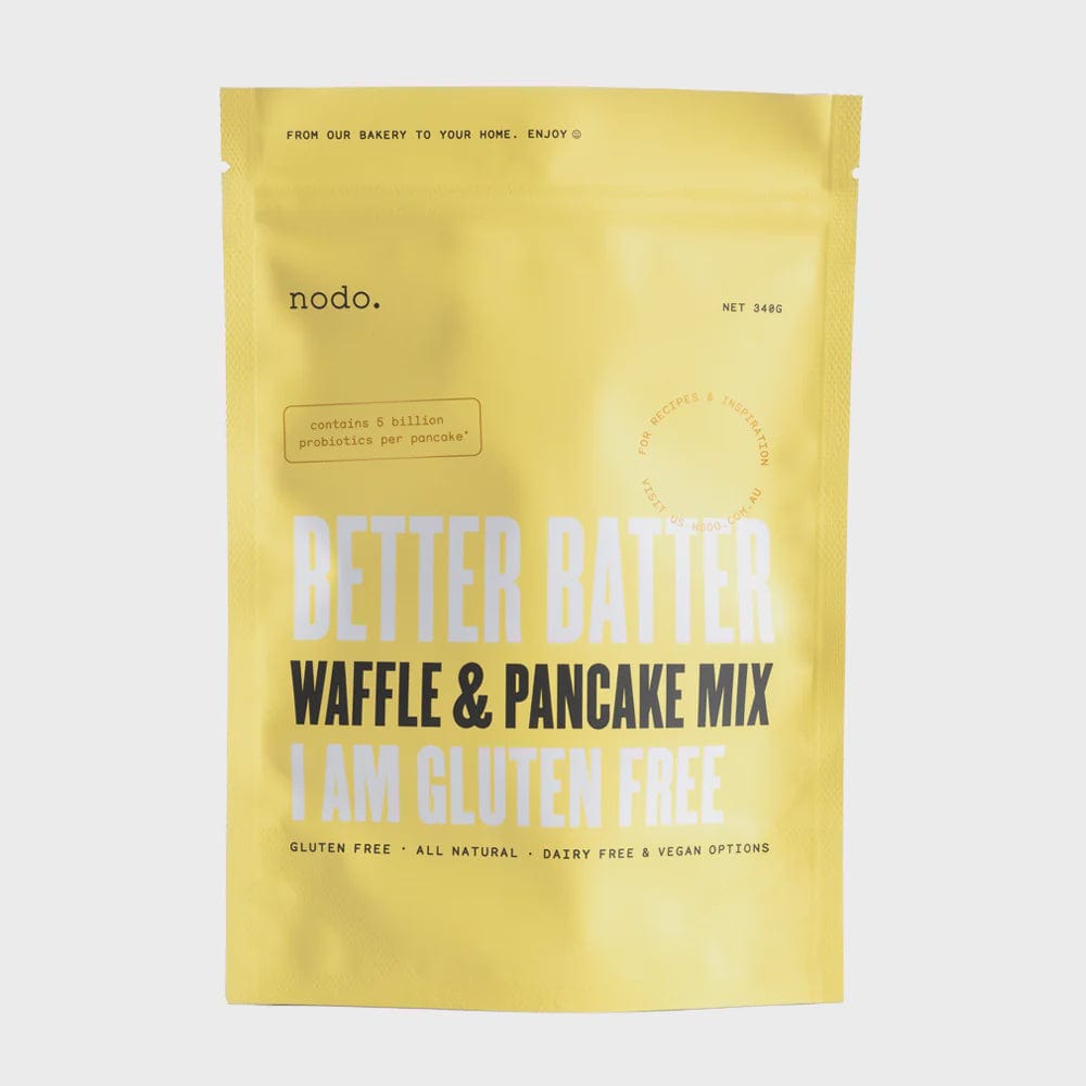 Nodo Better Batter Waffle + Pancake Mix