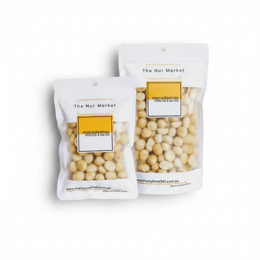 Nut Market Macadamias Salted 150g