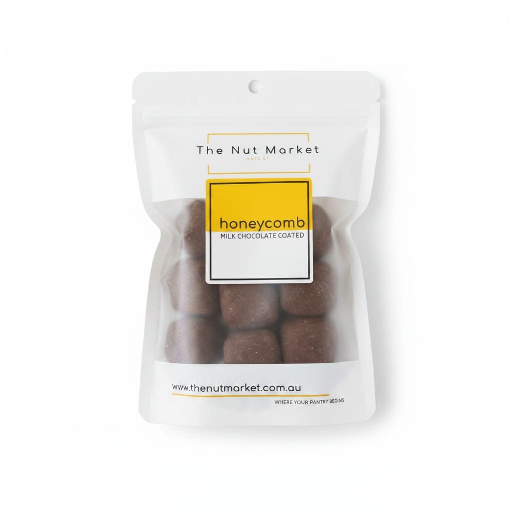 Nut Market Milk Chocolate Honeycomb 120g