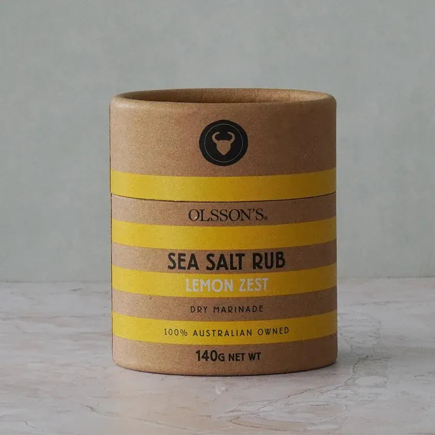 Olssons Lemon Zest Salt Rub 140g