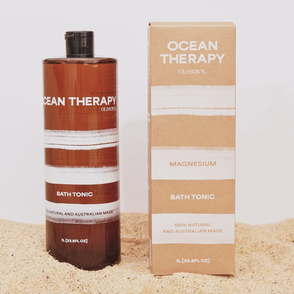 Olssons Ocean Therapy Magnesium Bath Tonic Bottle 1 litre