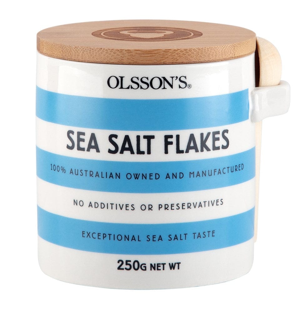 Olssons Sea Salt Flakes (Ceramic Jar)