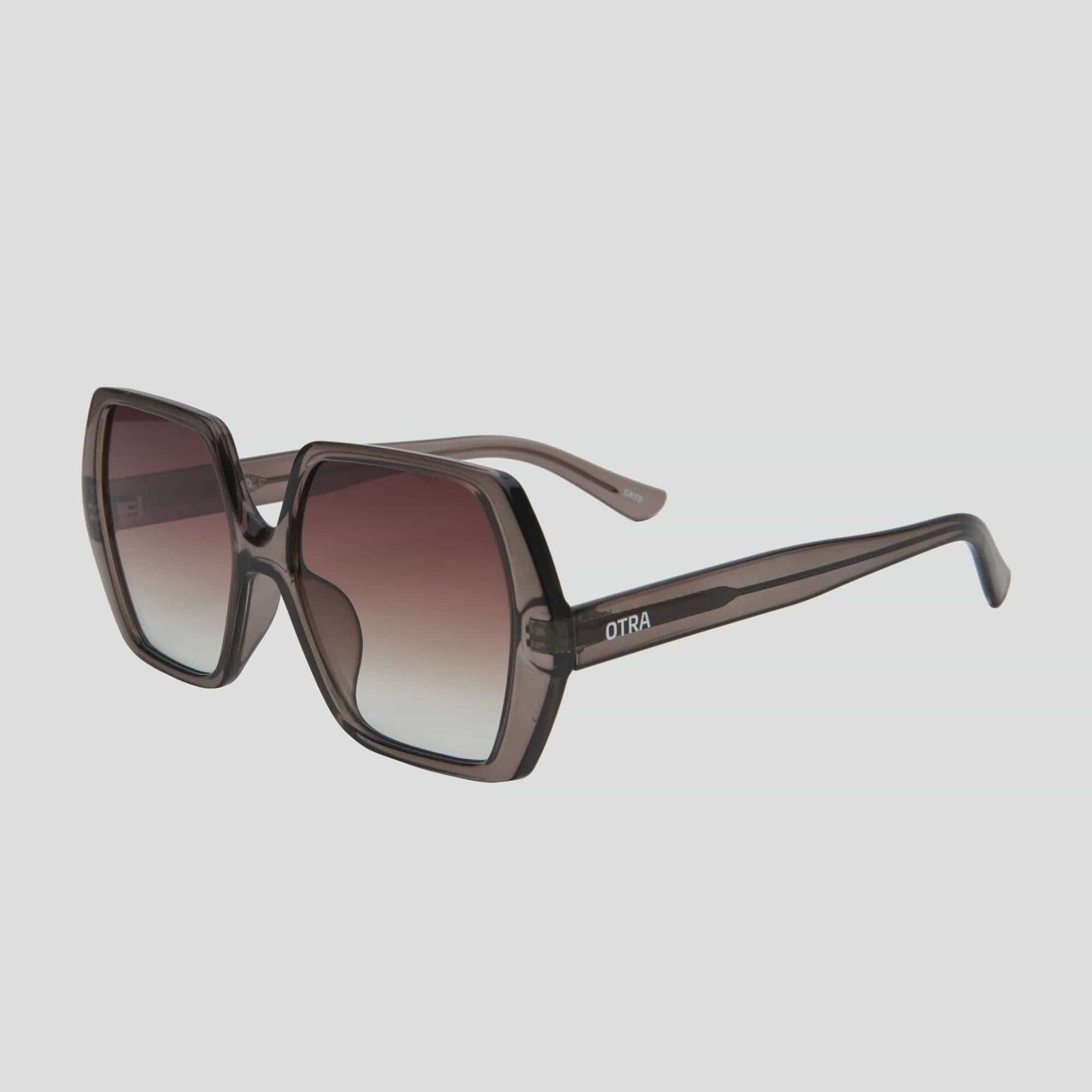 Otra Eyewear Fleur Sunglasses | Trans Olive + Brown Fade