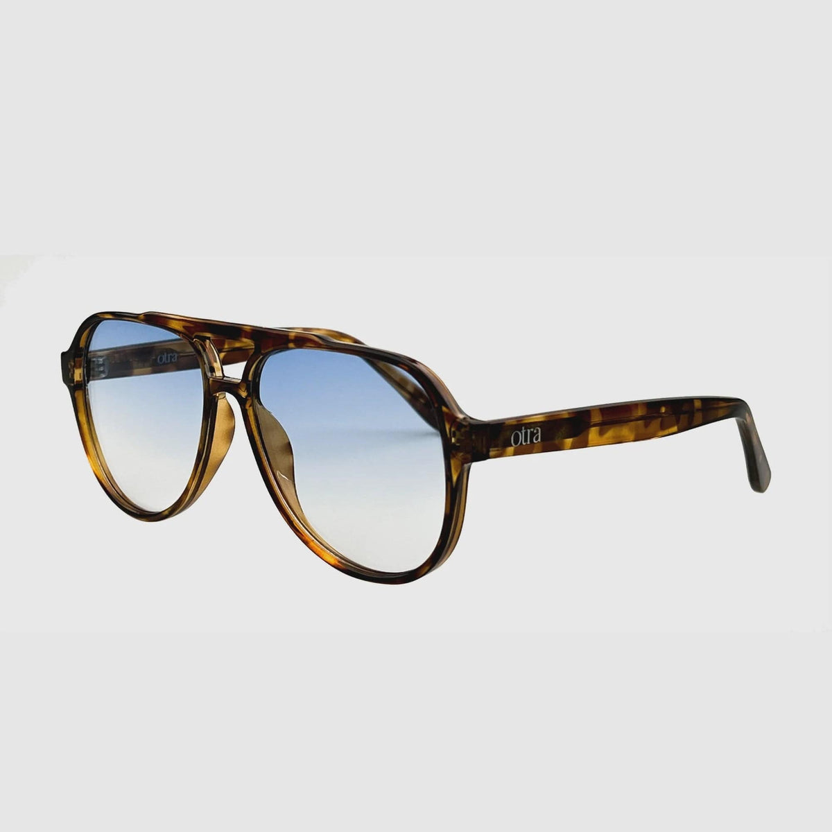 Otra Eyewear Stevie Sunglasses | Tort + Blue Fade