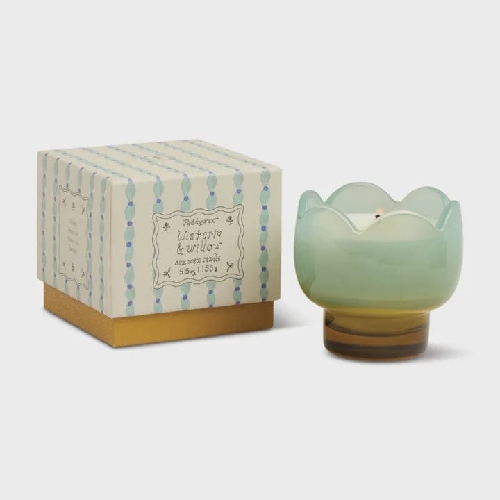 Paddywax Tulip Glass Candle | Wisteria + Willow