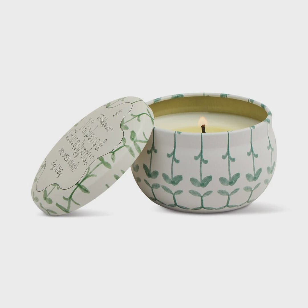 Paddywax Tulip Travel Candle | Verbena + Lemongrass