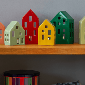 Remember Tealight House | Blue