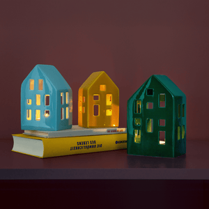 Remember Tealight House | Blue