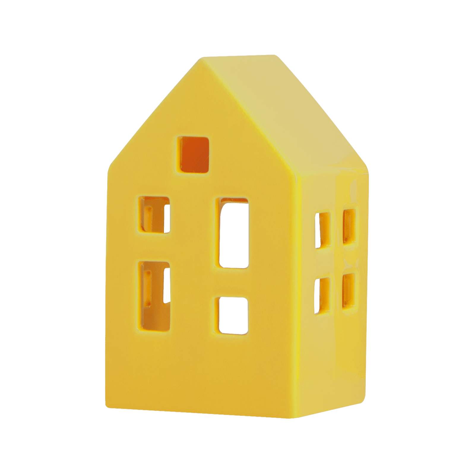 Remember Tealight House | Yellow